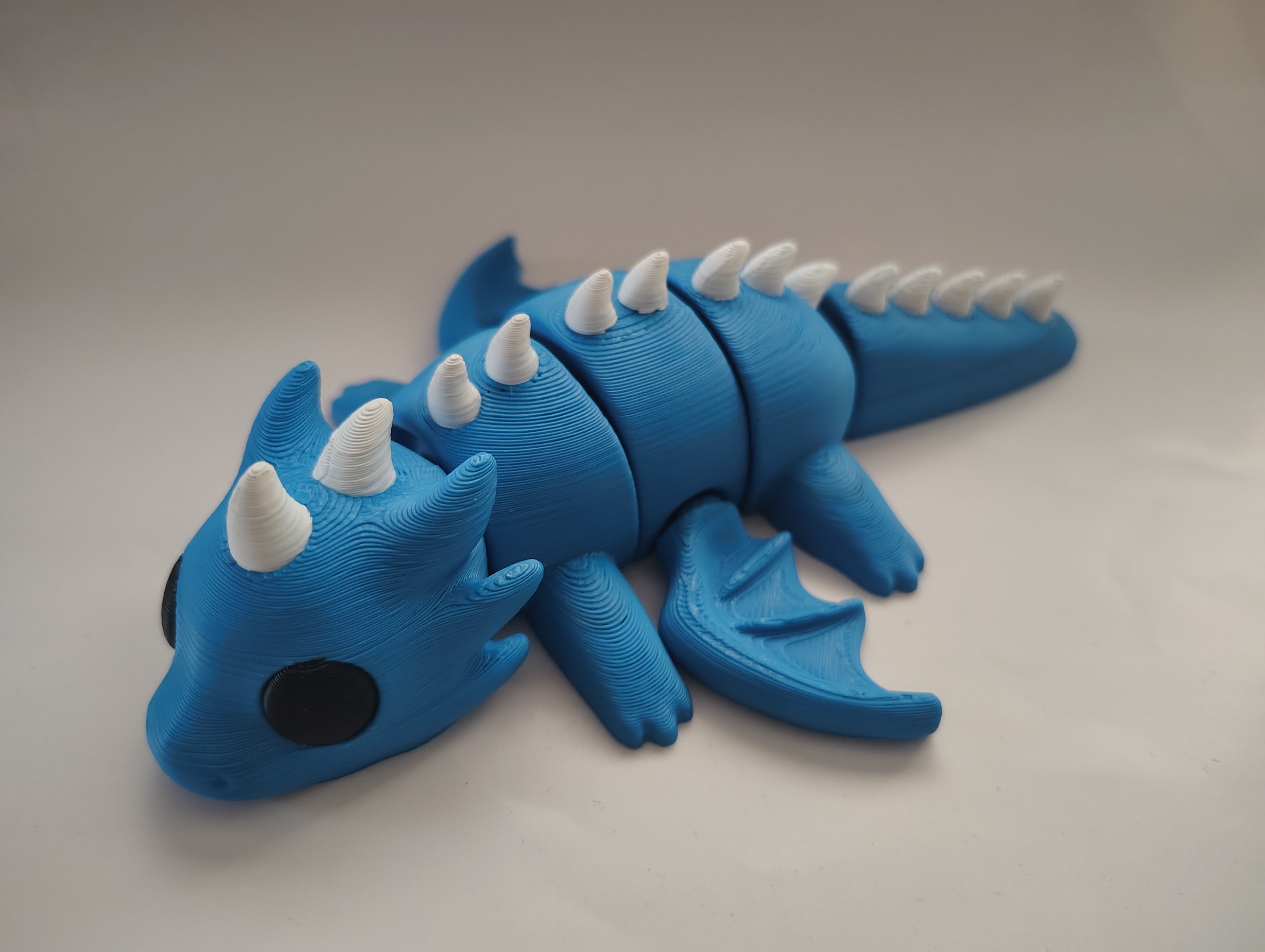 Colorful 3D-printed model